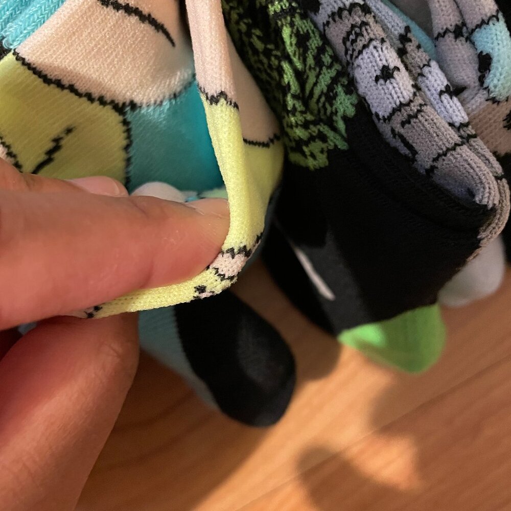 FIRM. Rick and Morty Adult Swim - 6 Pair CREW Socks by HYP. NWT Size 6-12 - Picture 9 of 9